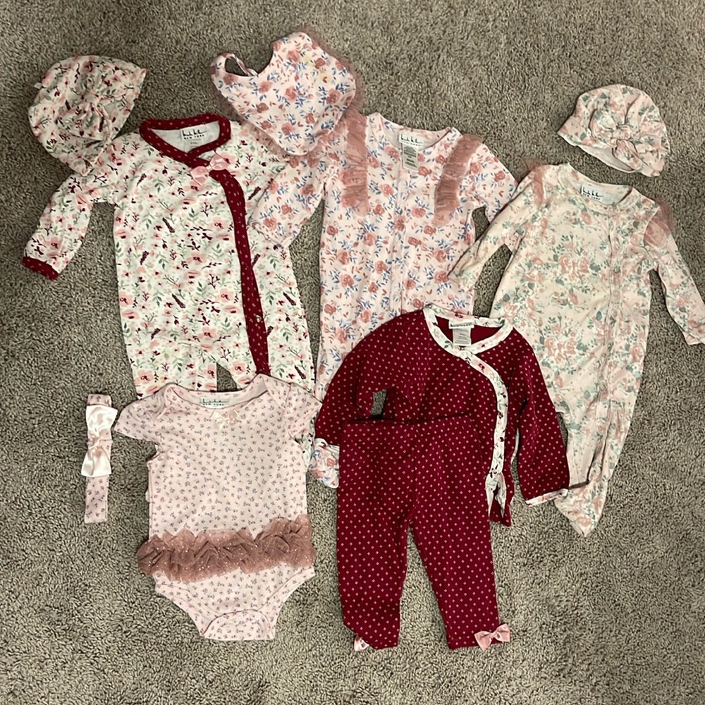 Nicole Miller New York 6-9 mo Outfit Sets